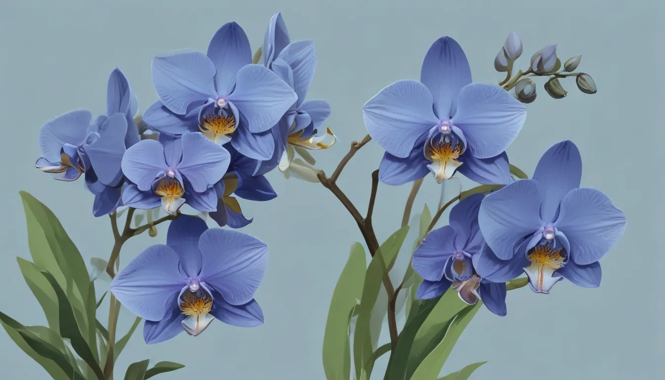 blue orchid flower 8d2b5317