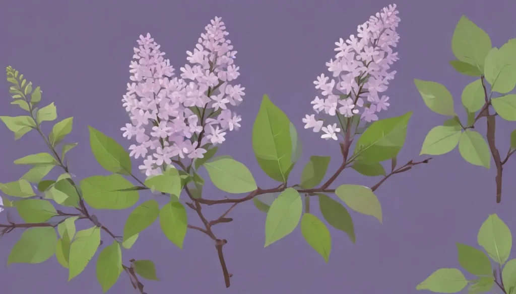 common lilac growing tips 7c2081f5