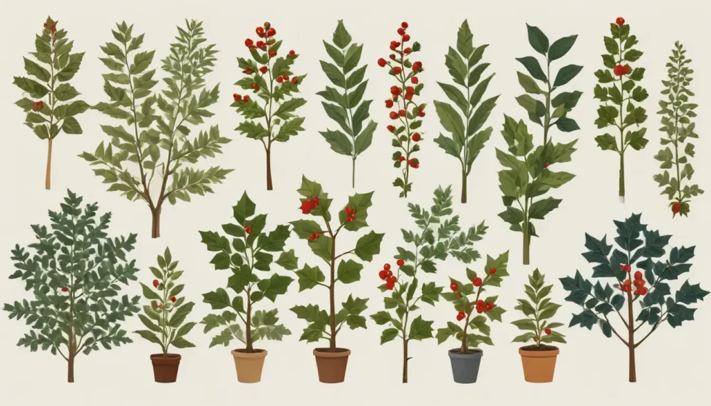 eighteen species holly trees and shrubs 63ce3561