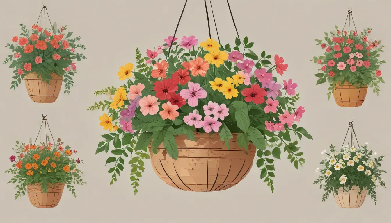 flower hanging baskets 8450a0b9