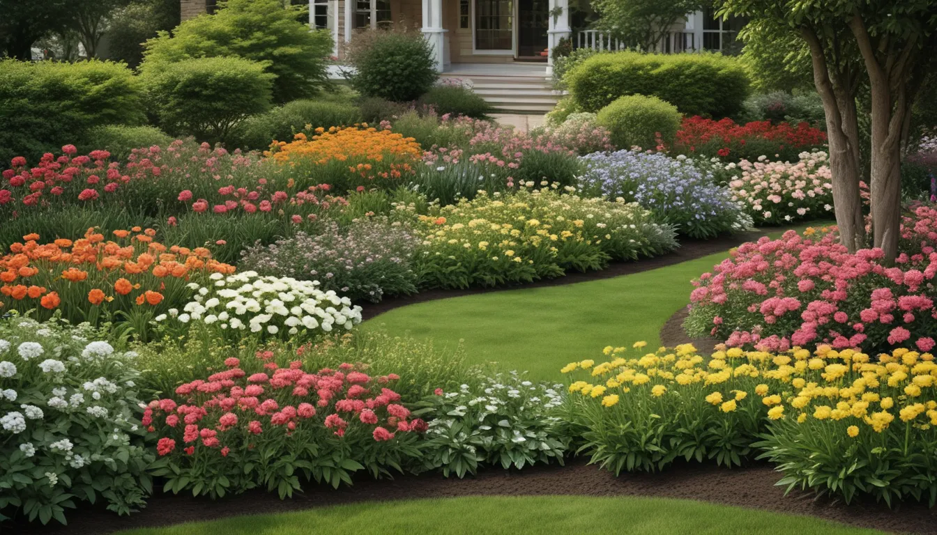 front yard flower bed ideas ef57b0ba