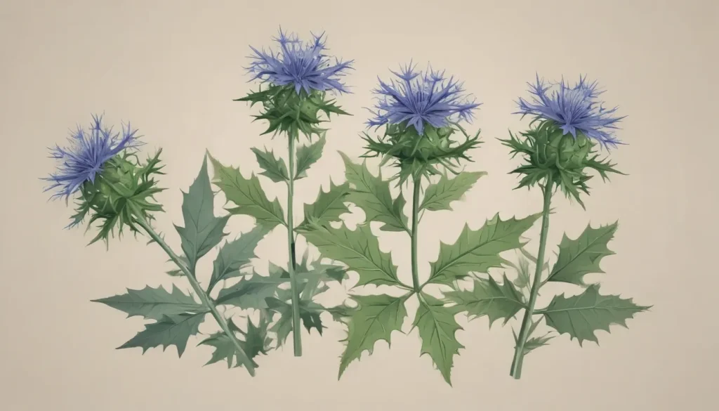 grow sea holly eryngium 419b75d3