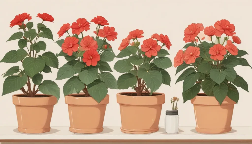 grow semperflorens begonias indoors 9c30c304