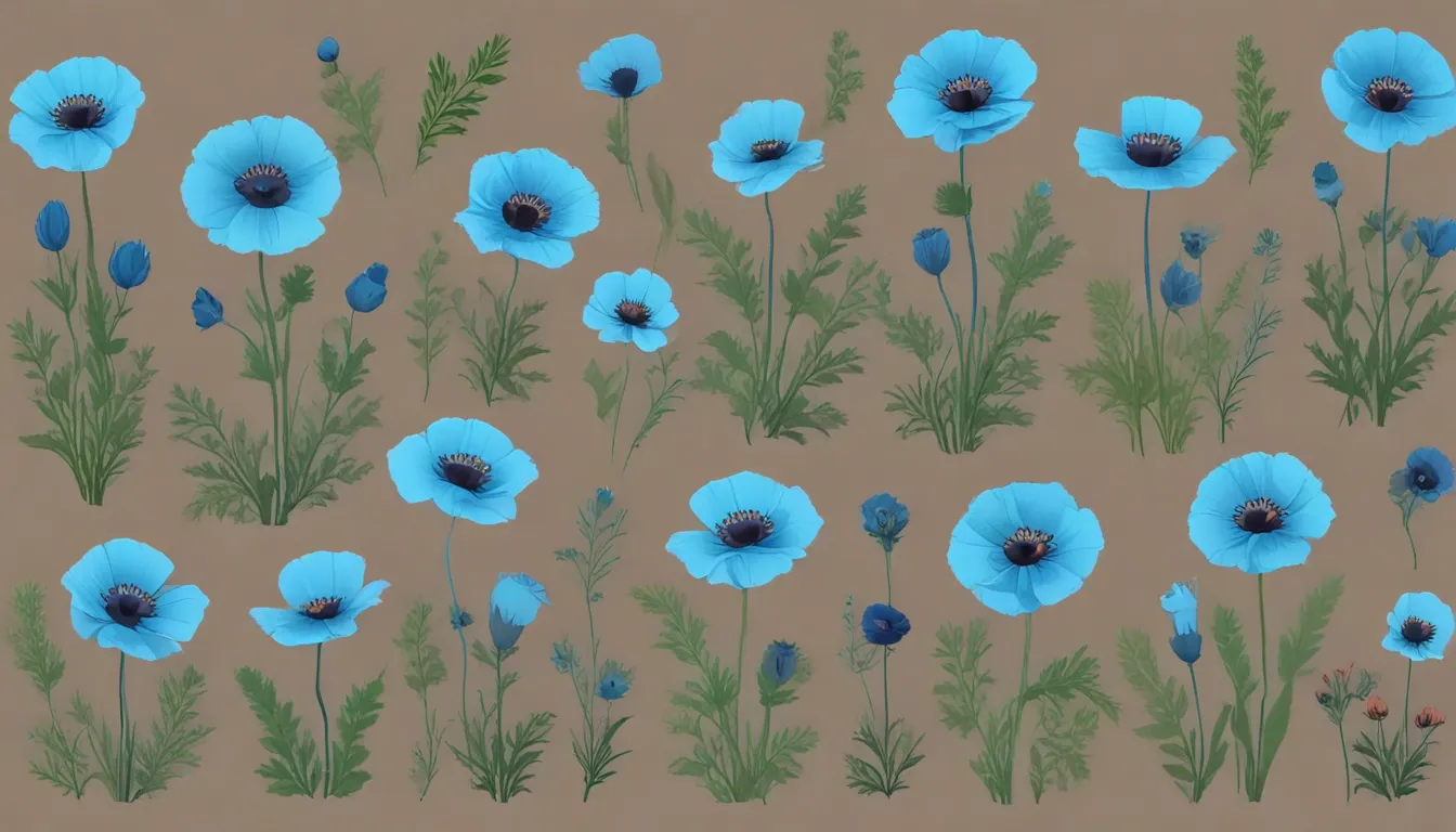 growing blue poppy plants d2b3b369