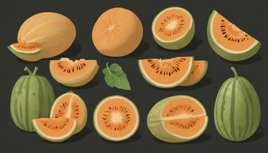 growing cantaloupe plants 8ddac2b1