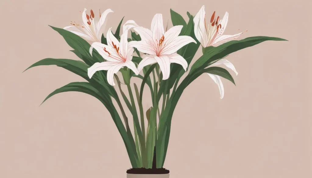 growing crinum lily 883a40f8