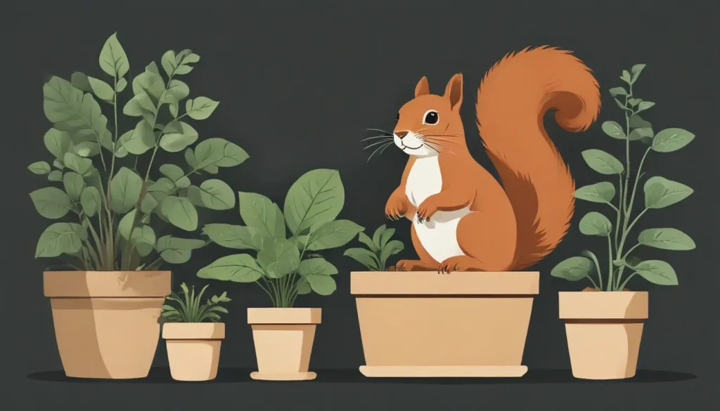 how to keep squirrels out of potted plants ba4e0627