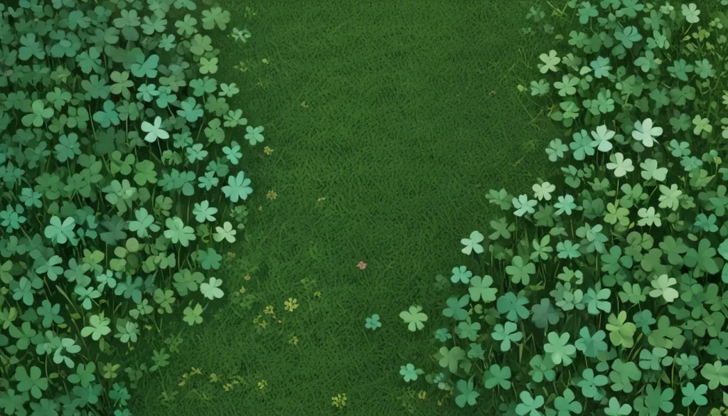 how to plant clover lawn 2c5bcaf5