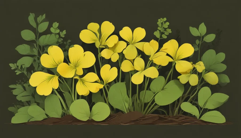 identifying and controlling yellow woodsorrel 2d3fcfba