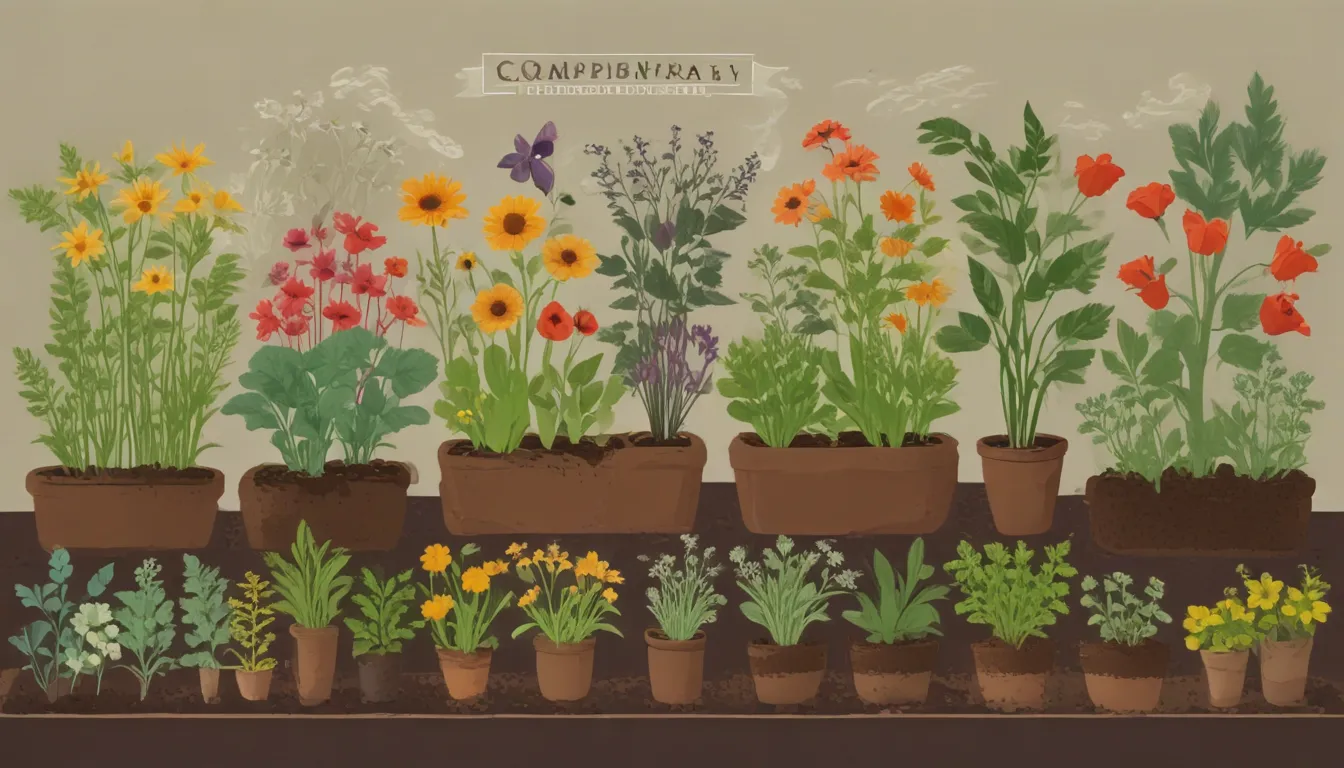 interplanting flowers and herbs in the vegetable garden e0c2b71d