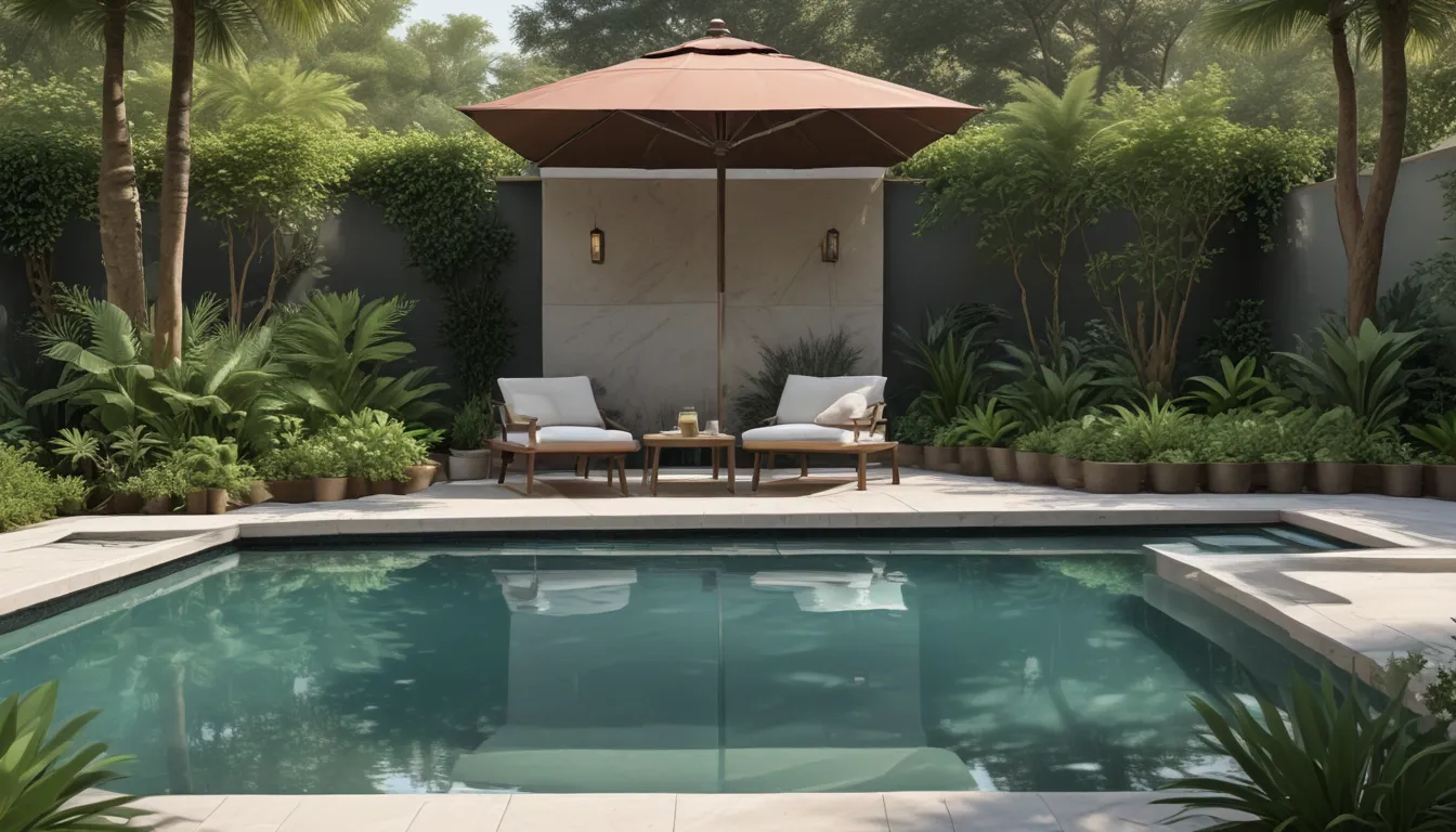 landscaping ideas for pool areas fb9cc7c9