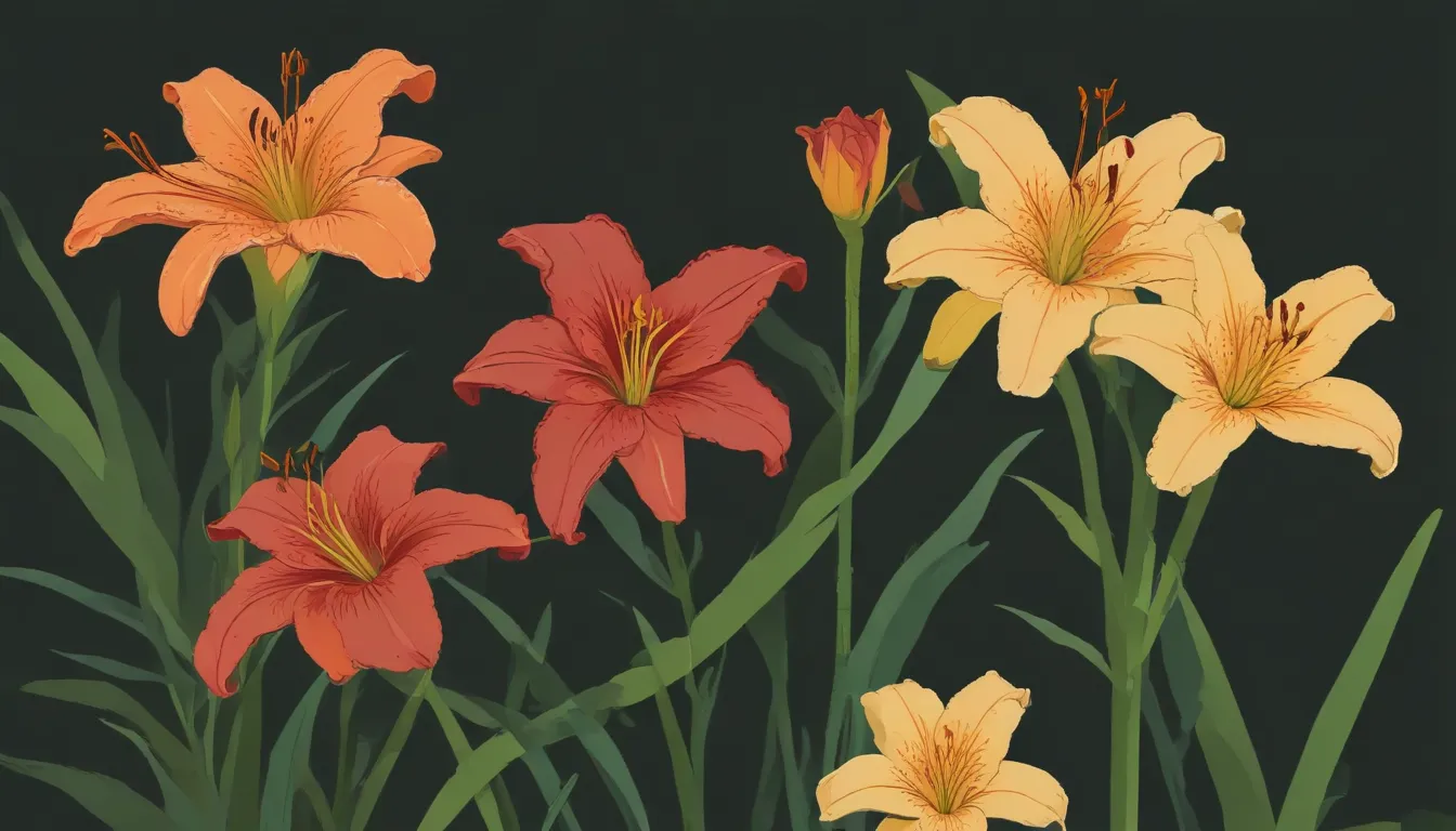 lilies and daylilies 8f3b0715