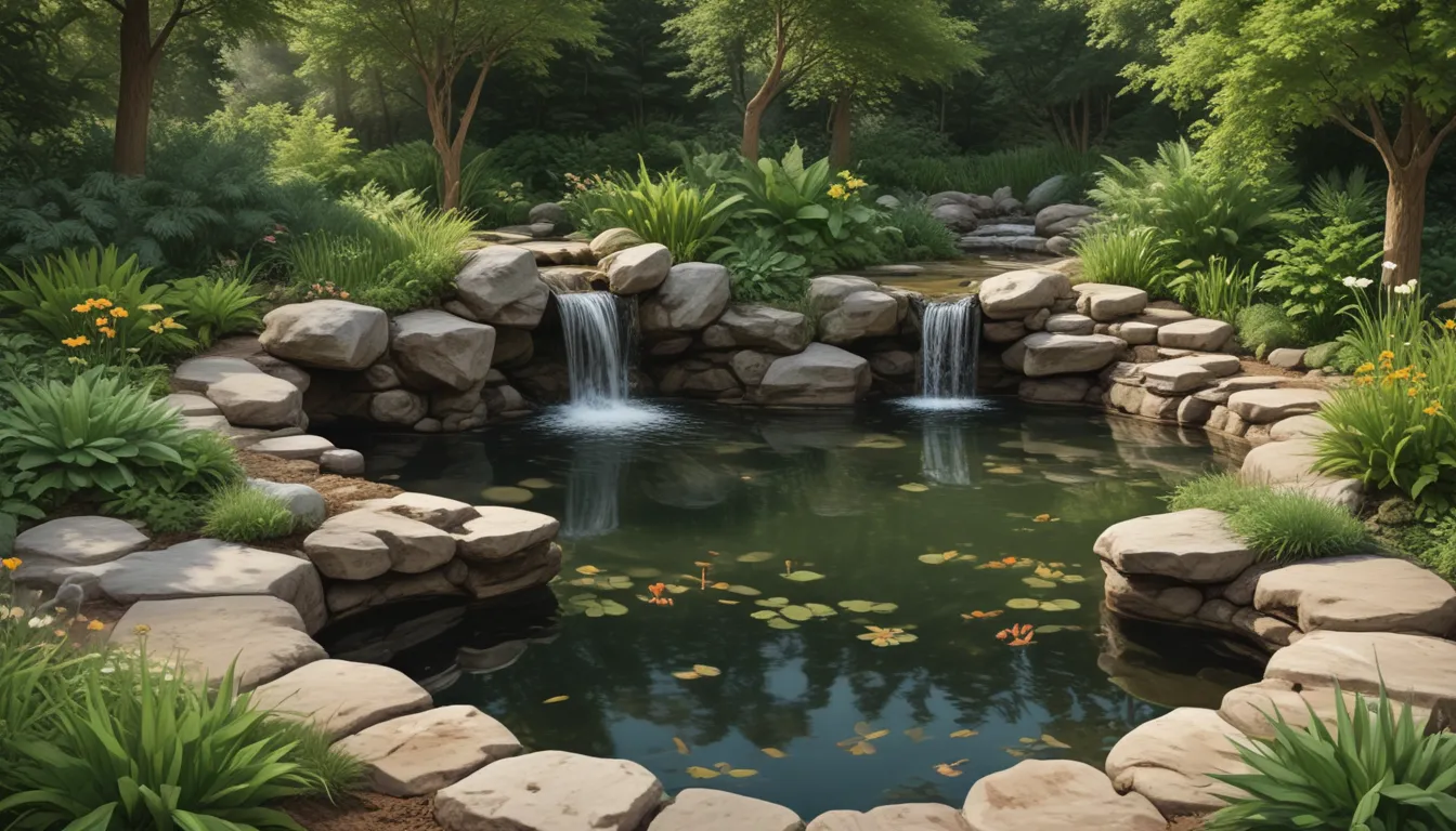 pond waterfall ideas 3b9ef2fc