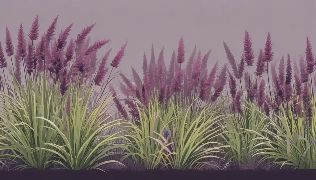 purple fountain grass 78e9c879