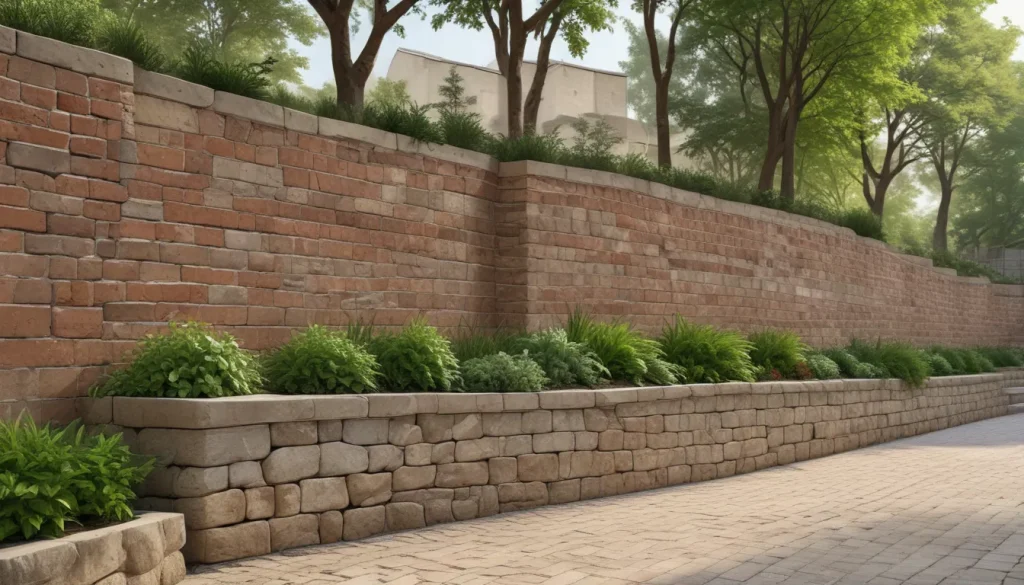 retaining wall ideas for sloped backyards 69d4e09b