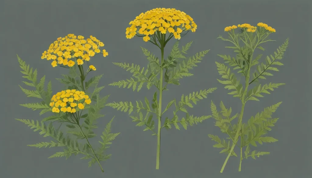 tansy flower profile 452f31a8