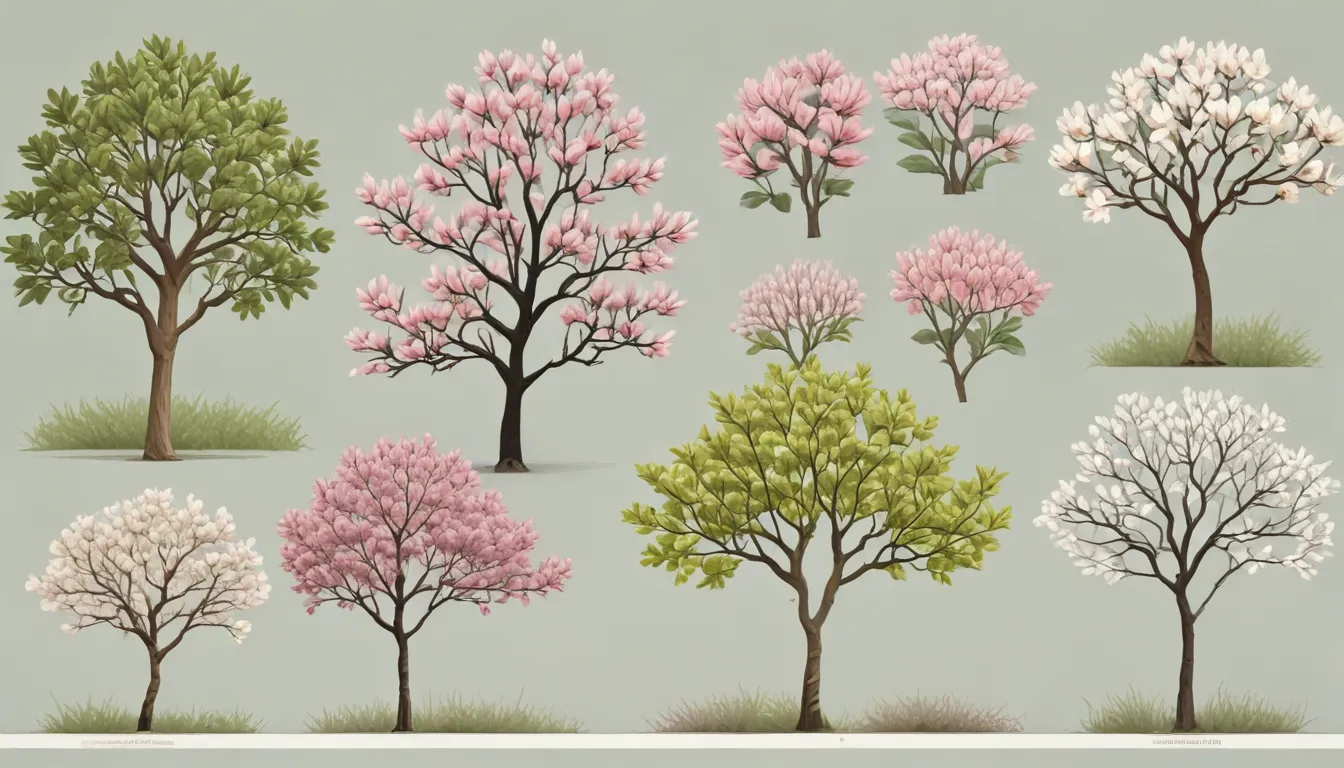 twelve species magnolia trees and shrubs 194ca804