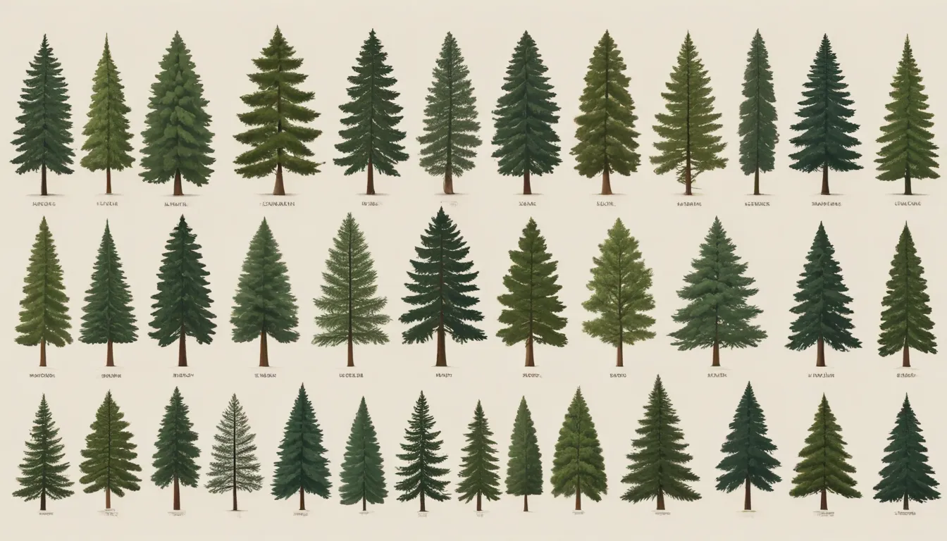 twelve species of fir trees 23b2b625