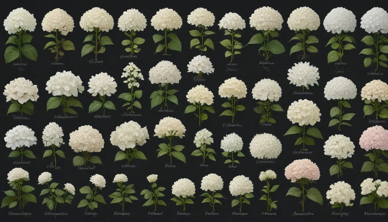 types of white hydrangeas 0a62bf39