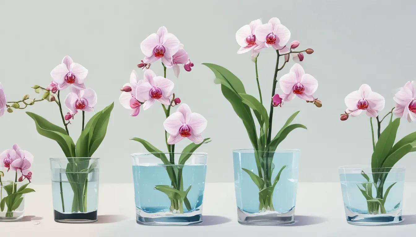 watering orchids with ice cubes c994b523